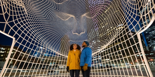 The Wonderland Sculpture in Calgary 